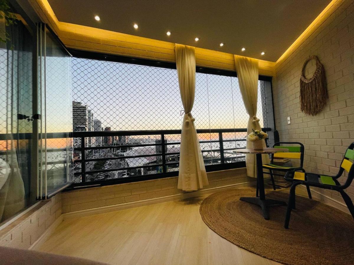 Flat Luxuoso Alto Padrao Frente Mar Com 2 Suites No Iate Plaza Fortaleza  Zewnętrze zdjęcie
